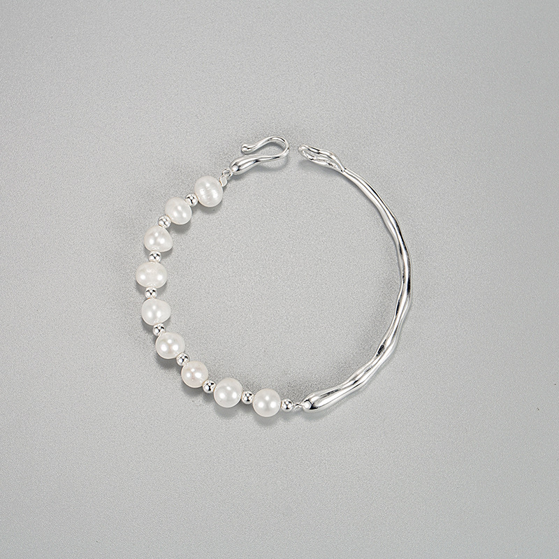 Fashion Geometric Sterling Silver Plating Bracelets 1 Piece