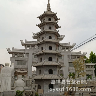 厂内现货特价石塔  低价出售青石石塔  定做各种景区寺庙景观石塔