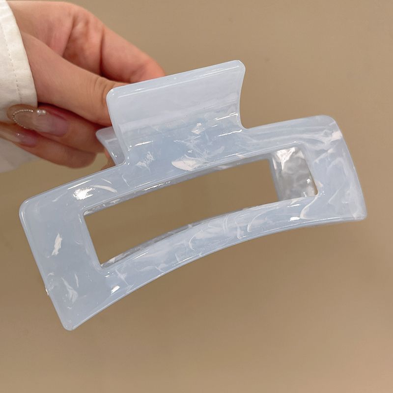Pinza per capelli quadrata elegante da donna stile coreano_voghion.com