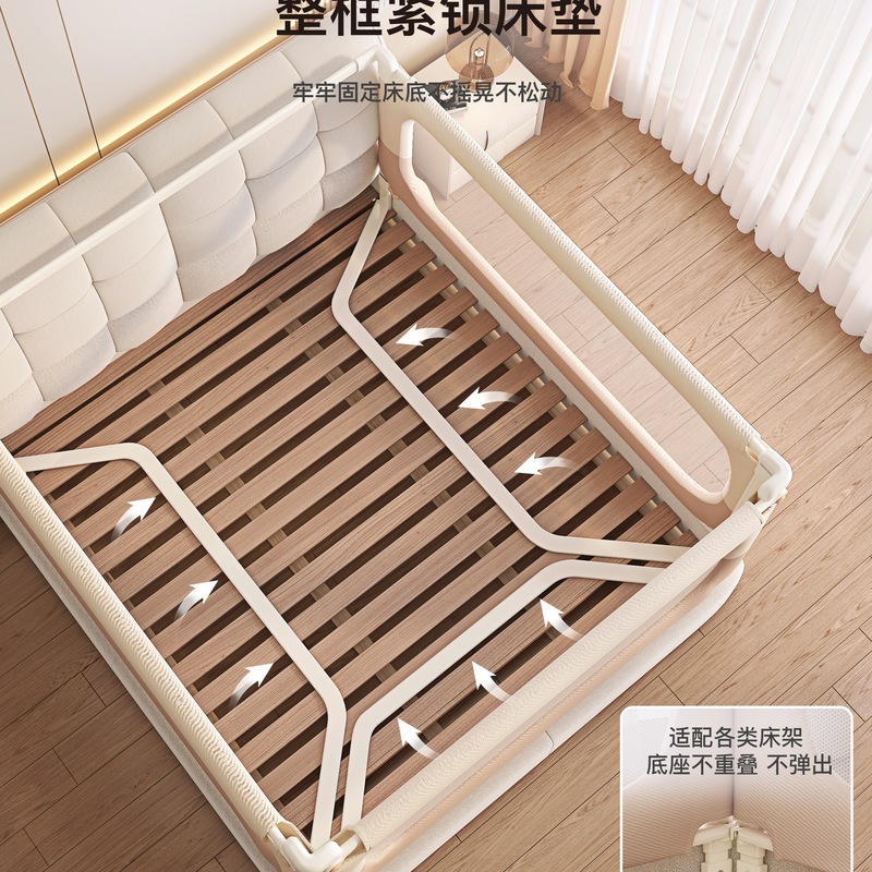 床围栏儿童防摔婴幼儿床上防护栏加高防掉床宝宝挡板可升降床护栏|undefined