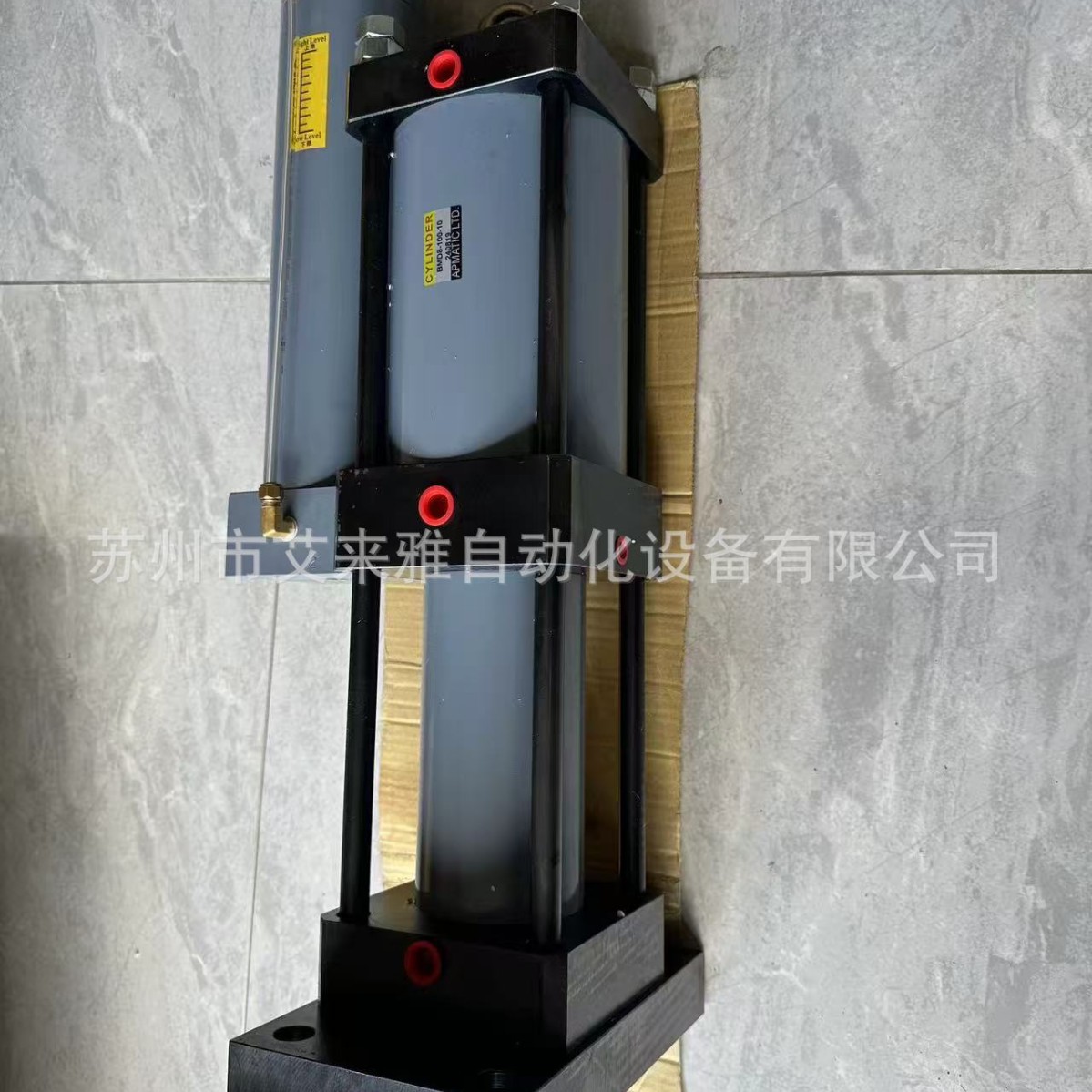 台湾新州APMATIC原装增压缸BMD8-100-10液压油缸的分解和维修