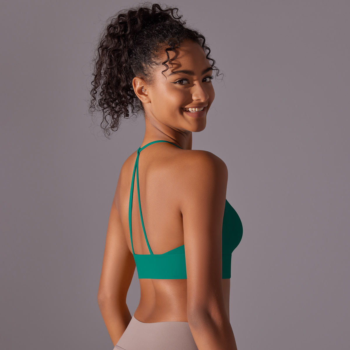 140g Weight Sleeveless Sleeve Length Nylon Fabric Type Short Top Length Halter Crisscross Tank Tops Type Fitness, Yoga, Sports Occasion Halter Neck Neckline Solid Color Pattern Sports Style Sports Solid Color Nylon Halter Neck Active Tops Halter Crisscross Tank 54