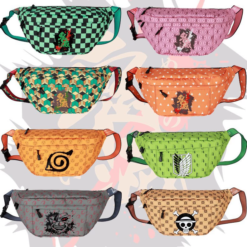 Naruto, one-shoulder bag, bag strap, belt bag
