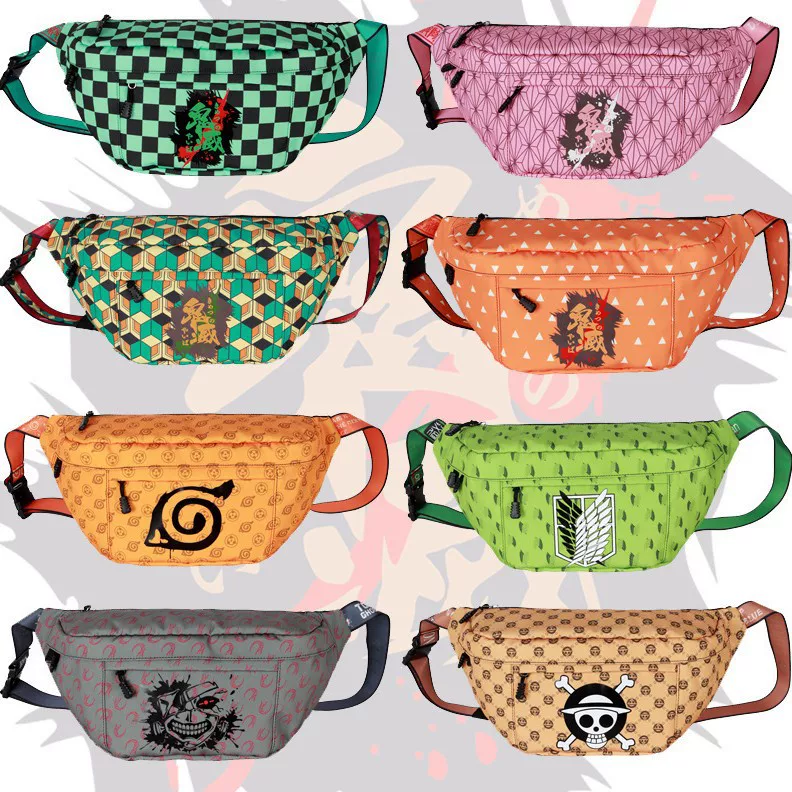 Naruto, one-shoulder bag, bag strap, belt bag