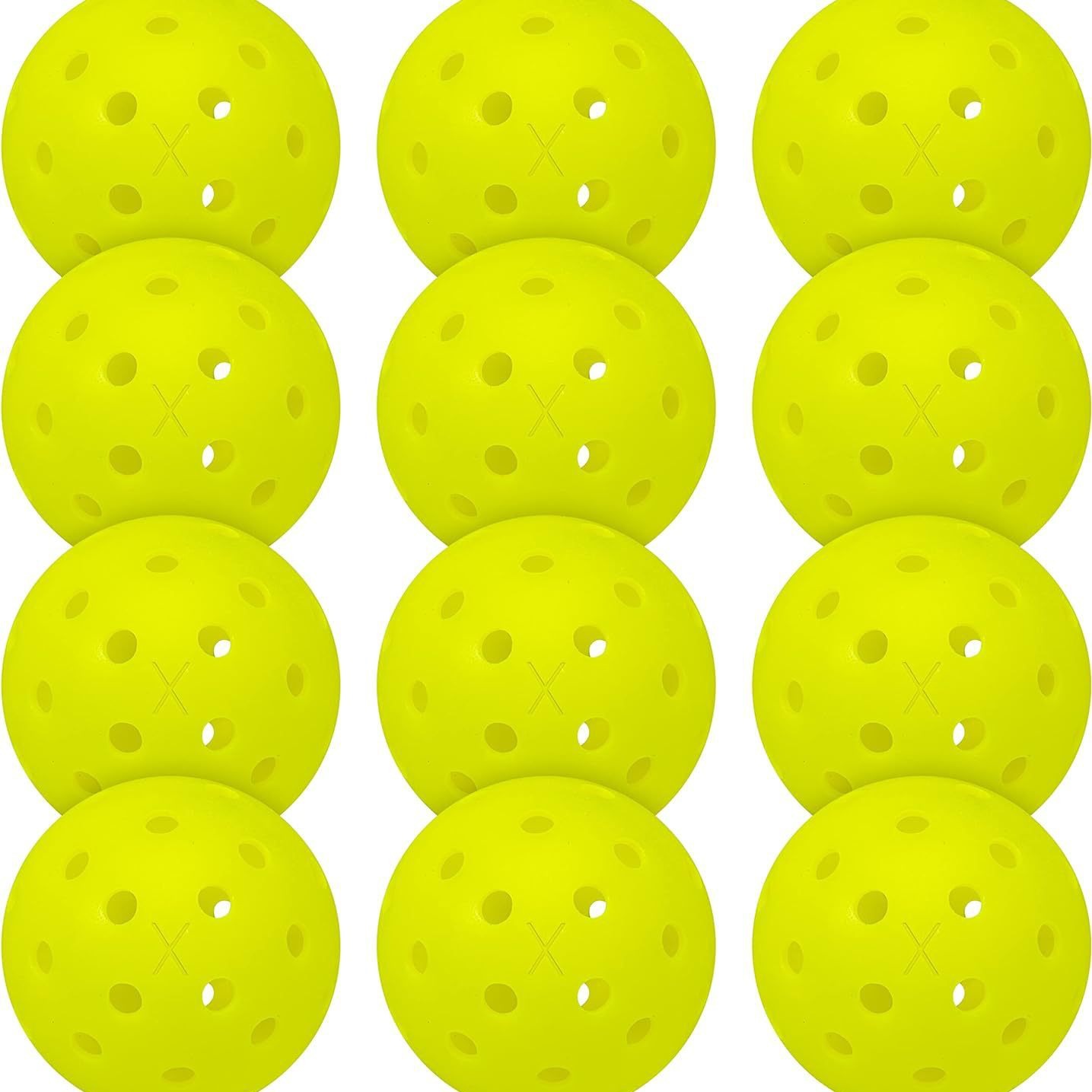 Outdoor pickleball ball, high elasticity and durability, outdoor molded ball made of PE material, Sports Pickleball