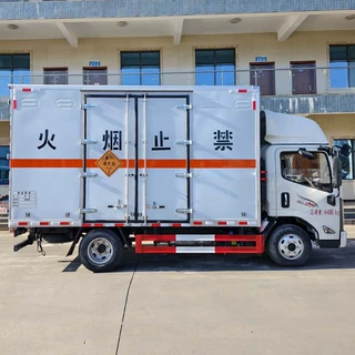 江淮6米2危险品厢式车易燃固体厢式运输车价格便宜
