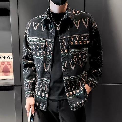 Men's Denim Jacket for Spring and Autumn | 2025 Stylish & Edgy Casual Lapel Coat