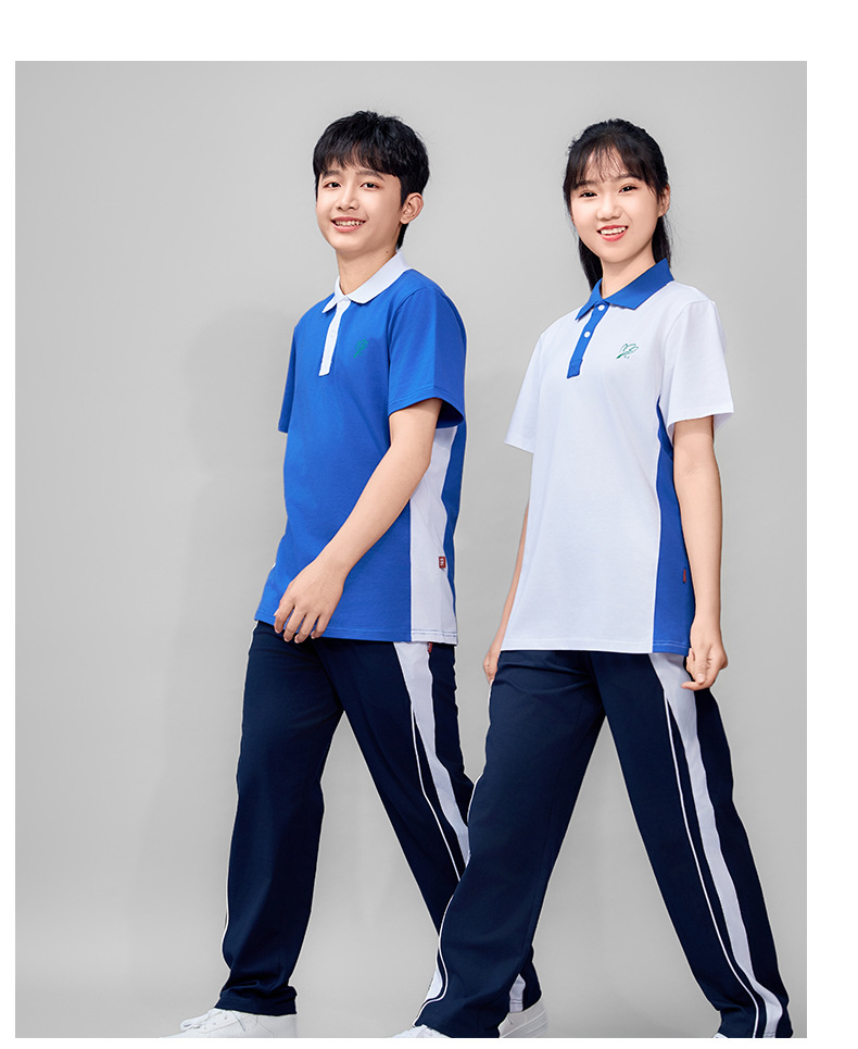 特版深圳校服初中夏装升级版短袖薄款舒适短裤夏季短袖小学生男女-阿里巴巴