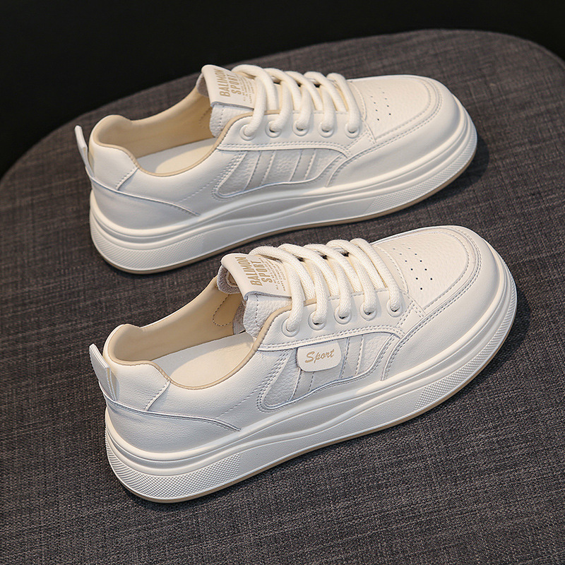 Zapatos de mujer, zapatos blancos, modelos de mujer 2025, nuevos estilos de verano, zapatillas de deporte casuales para estudiantes