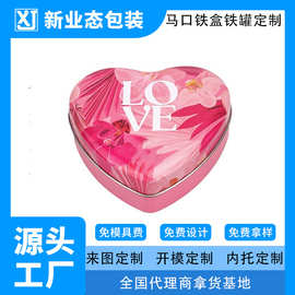 心形糖果巧克力铁盒异形马口铁婚礼喜糖礼品金属罐包装创意礼盒