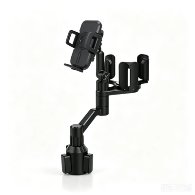Car cup holder/beverage holder – cup holder, beverage rack, storage - d08-car-mounted-tray-and-cup-holder