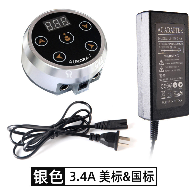 Plata 3.4A/GB, estándar americano