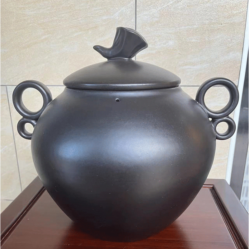 莲蓬煮茶釜新中式茶馆专用煮茶器六升大容量加厚明火古法煮茶