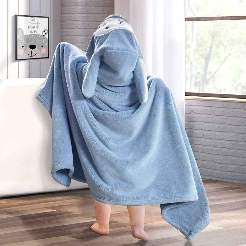(especial) toallas de baño para bebés, niños con sombrero, bata de baño absorbente, capa de invierno, secado rápido