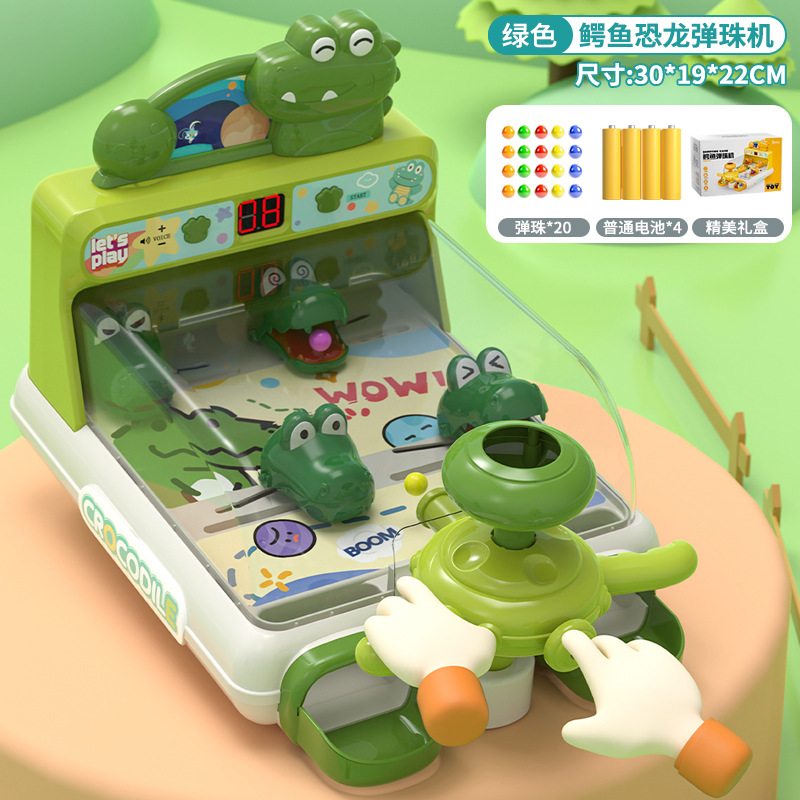 Máquina de Pinball Eléctrica Infantil de Plástico con Conteo de Puntos e Interacción