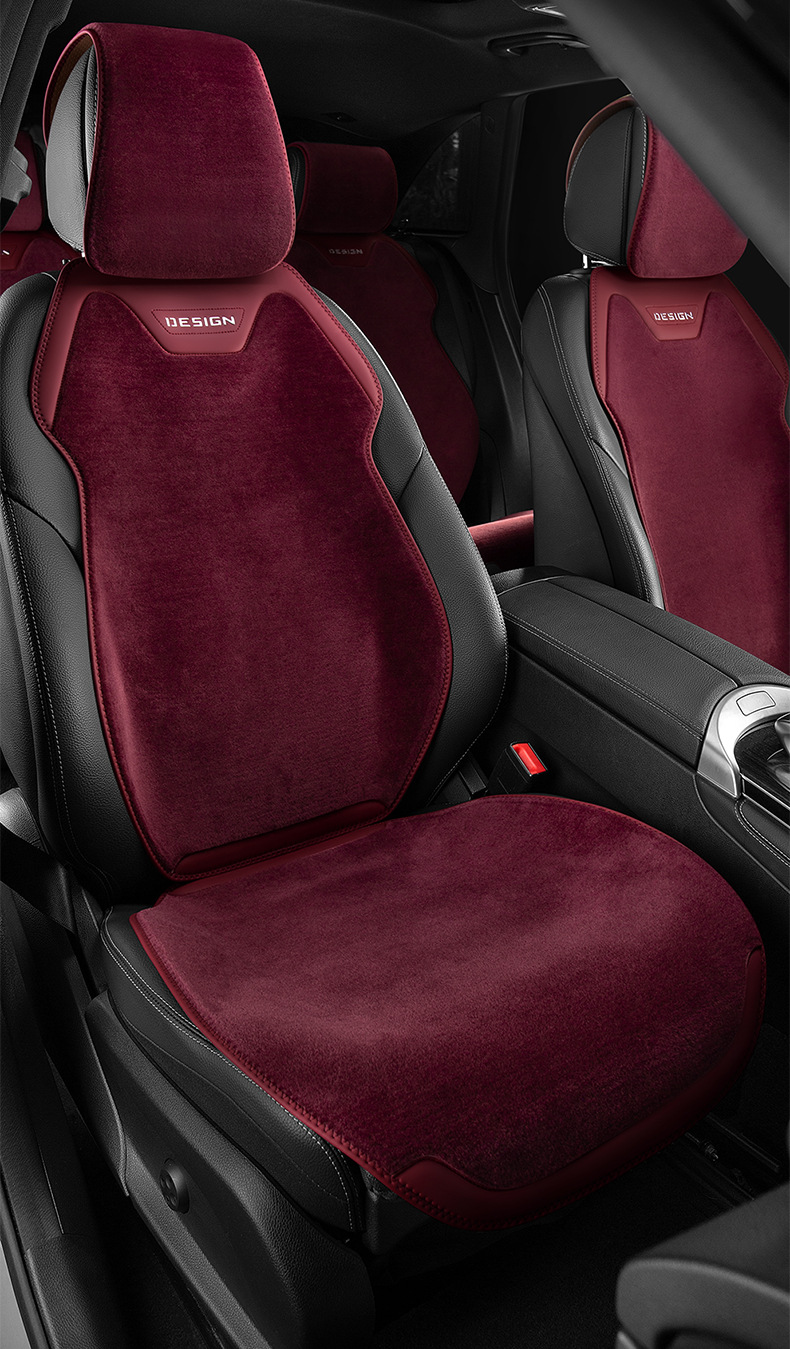 Plush Cushion Half-Pack Seat Cover Velvet Car Seat Cushion Winter Seat Cover Cross-Border E-Commerce Hot Selling Car Seat Cushion