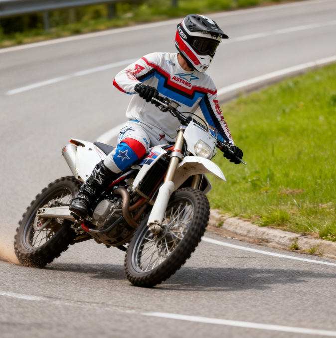 A-Star Mountain Bike Cycling Suit for Men and Women, Moisture-Wicking Off-Road Motorcycle Racing Suit, Street Car Export Sports Model