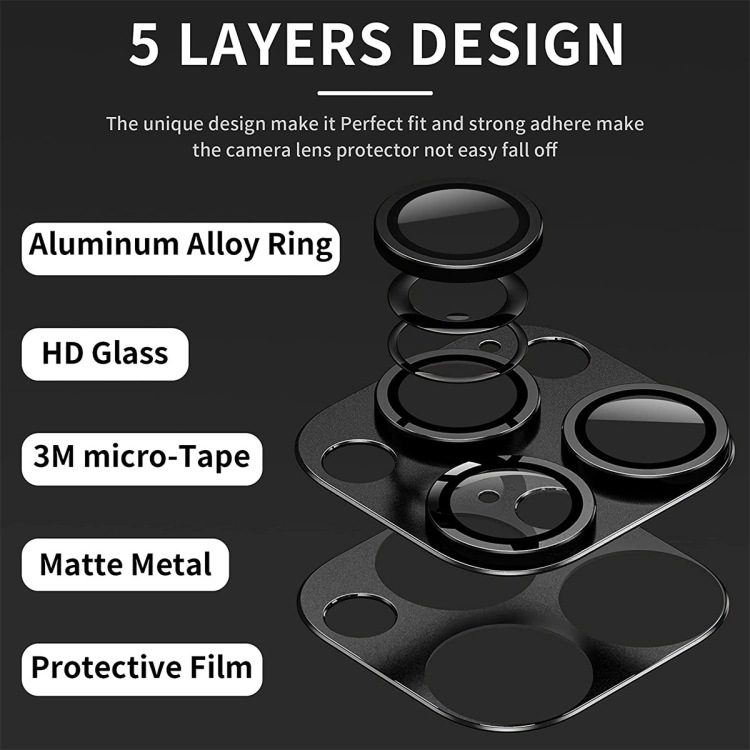 Para iPhone 16 Pro / 16 Pro Max ENKAY AR aleación de aluminio impermeable + endurecido