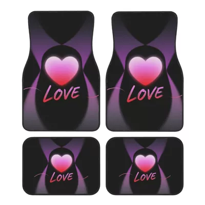 Universal Foot Pad — Cross-Border Fashion Car Floor Mats - 710580033135133696-4-piece-set