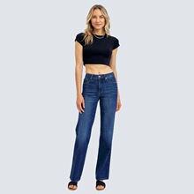 I 52284 Wide Leg Straight Loose Jeans ����ֱͲţ�п� �羳ר
