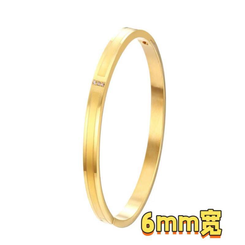 Pulsera de acero de titanio para niñas nicho de sentido de alto grado cielo estrellado no se desvanece Diamante-incrustado exquisito diamante ins estilo completo pulsera de diamantes