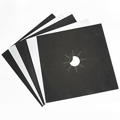 4-pack of Teflon gas stove protective pads, anti-fouling and anti-oil pads, cleaning pads, stovetop protector