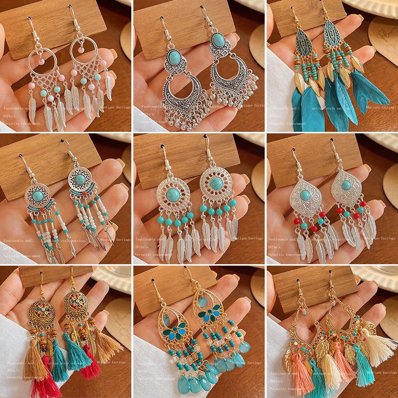 Ethnic earrings