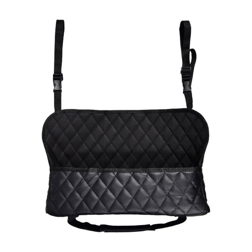 Car seat storage net pocket car multi-function bag pocket storage storage hanging bag car supplies rhombus style