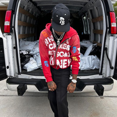 アメリカ式hiphopヒップホップ風発泡プリントパーカー個性街頭デザイン感ゆったりカーディガン上着