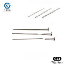 G23钛穿刺针引导针内外螺纹插针接引针牵引针穿孔针辅助穿孔工具