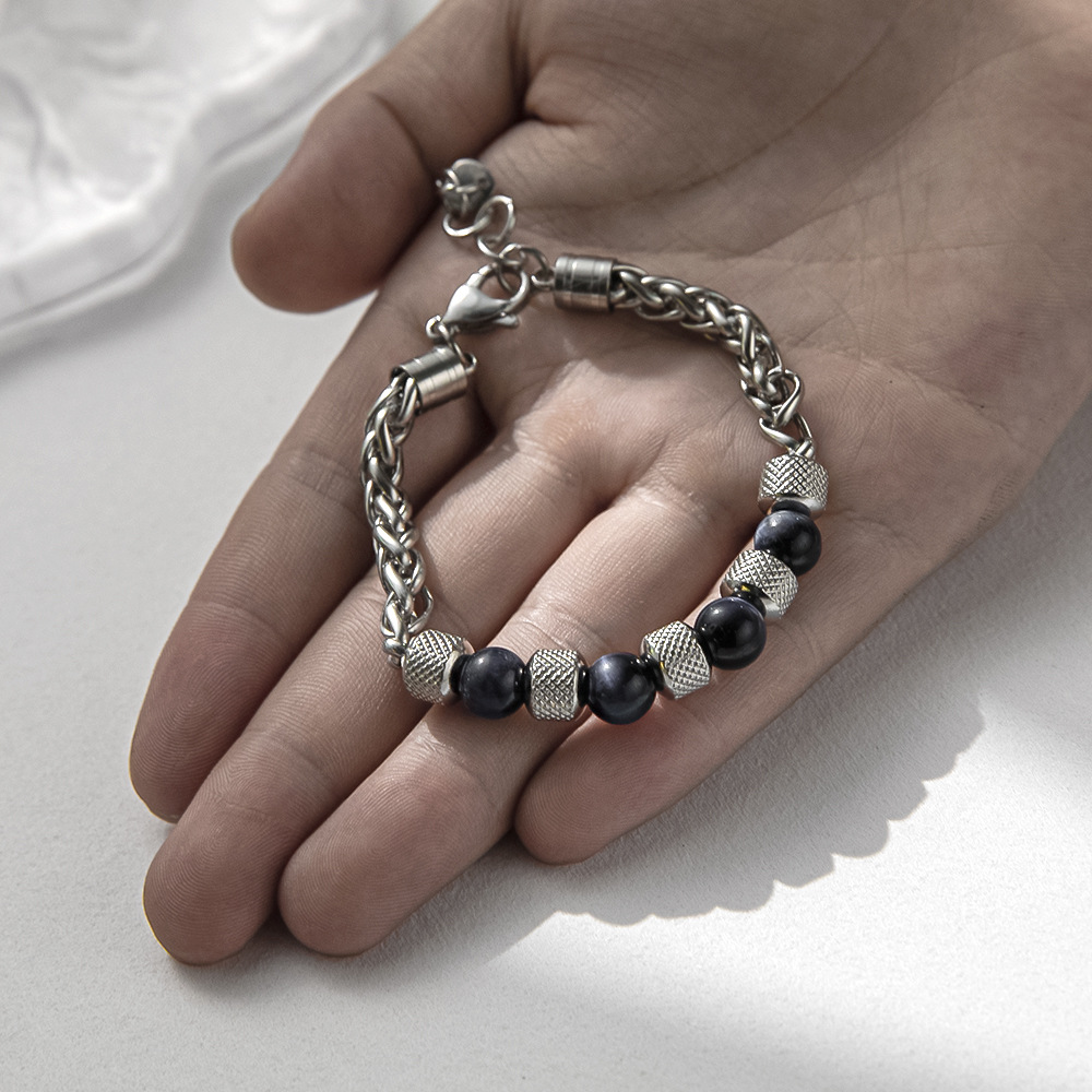 Fashion Geometric Titanium Steel Plating Bracelets 1 Piece