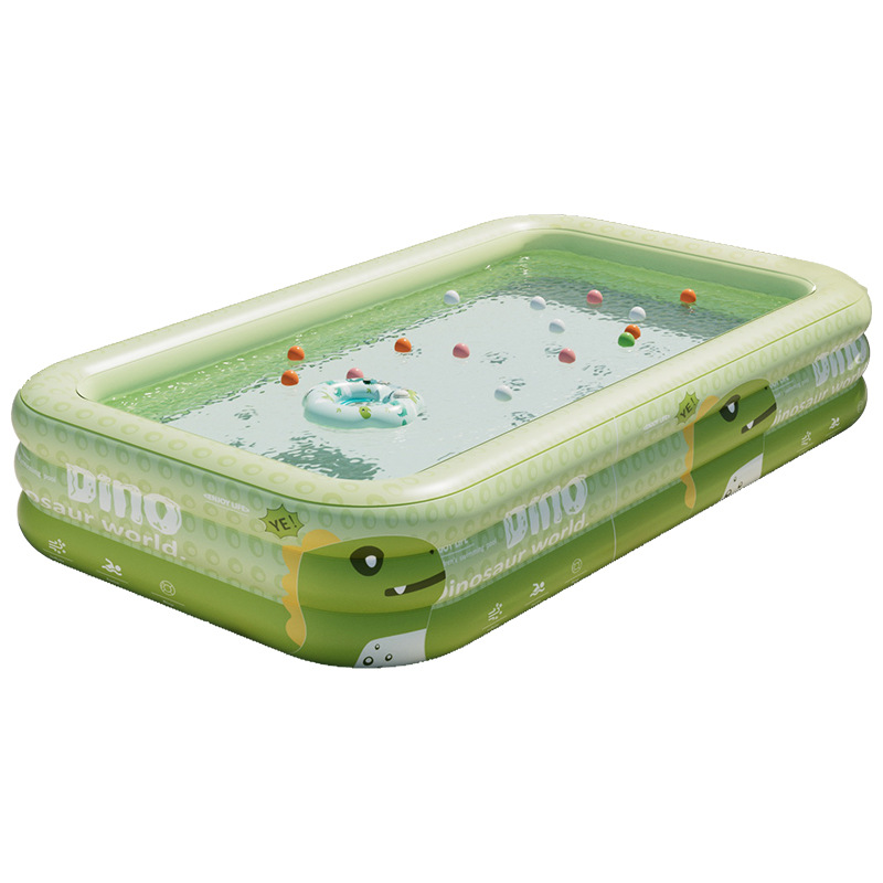 Inflatable swimming pool with clasp, 2.1meter, 3 floors