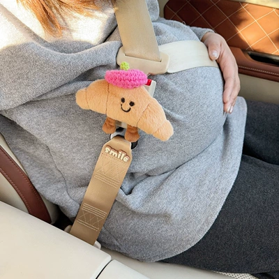 Car seat belt co-pilot seat abdominal support and anti-collision device