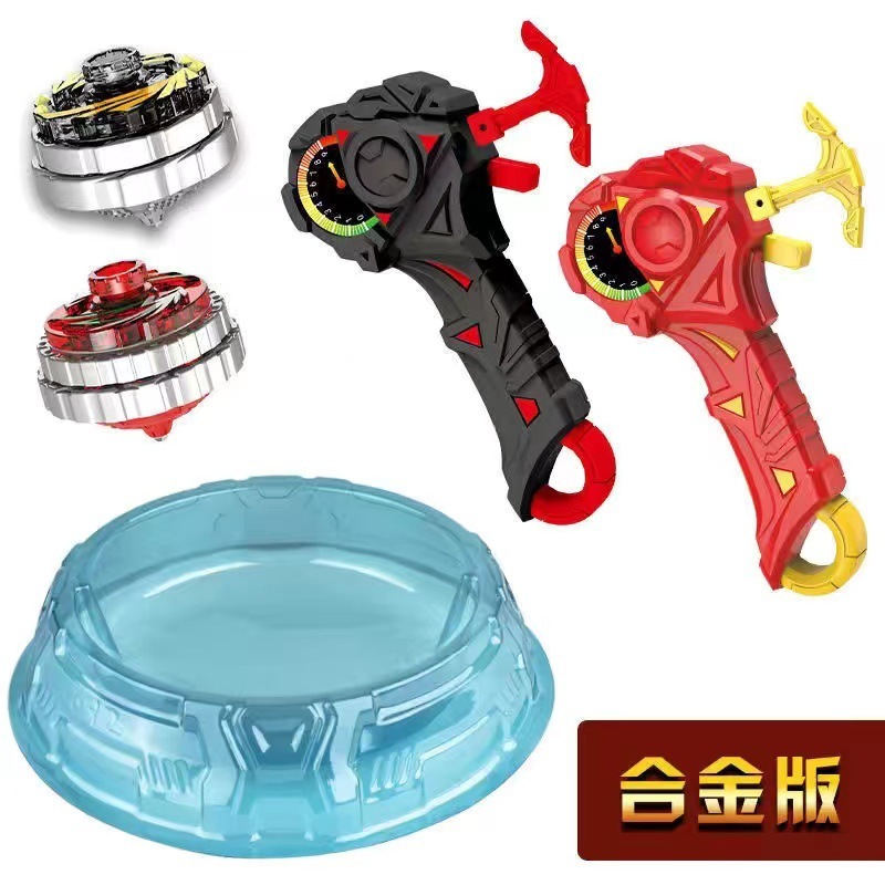 超变儿童战陀魔幻对战双爆甲陀螺灯光升级版旋转磁力坨螺男孩玩具|undefined