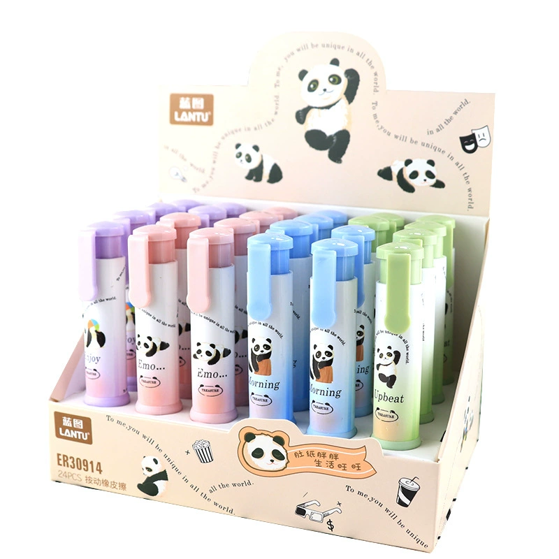 Пуансетия Cute eraser, награда для учеников, канцелярия, панда, подарок на день рождения