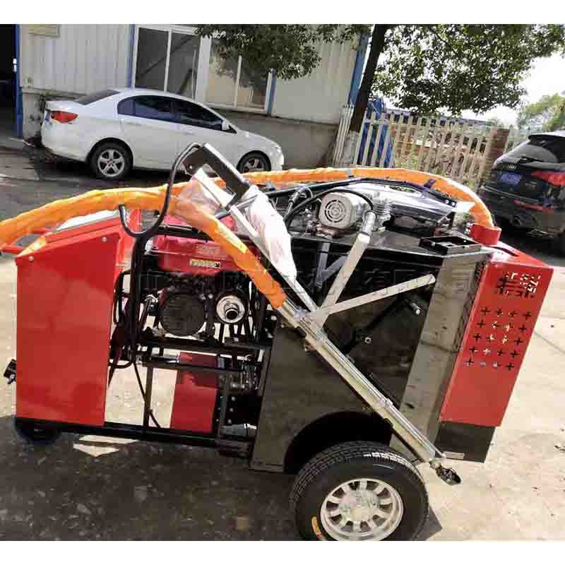 路面裂缝修补灌浆机 新型沥青路面补缝机 手持电加热软管灌缝机