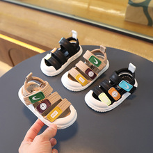 一件代发婴儿鞋子男宝宝夏季新款包头凉鞋女小童学步鞋男童沙滩鞋