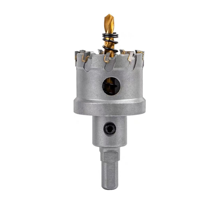 Stainless steel hole opener TCT carbide hole opener metal plate thick iron plate aluminum alloy door lock hole opener