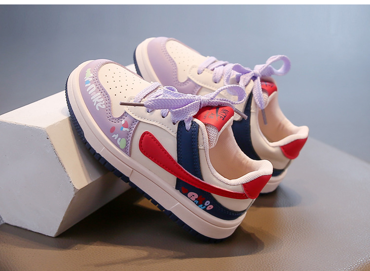 Modische Kindersneaker Für Mädchen Mit Klettverschluss Und Sohle_voghion.com
