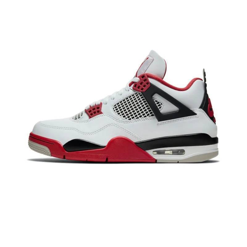 莆田靴工場卸売 AJ4 ホワイトセメント電気母オレオ大学ブルー Joe 4 外国貿易男性と女性のスポーツバスケットボールシューズ|undefined