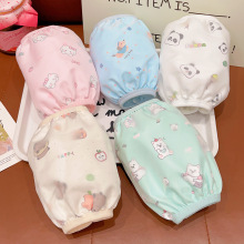 儿童防污防脏袖套宝宝秋冬新款女孩韩版套袖女童卡通双层防水护袖