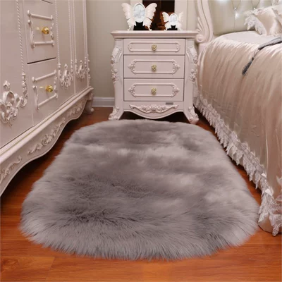 Bedside Company Full-Cover Hotel Entrance – Car Carpet - gray-6090cm-oval