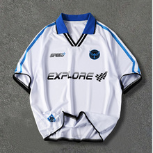 尚谷男装 跨境外贸男士时尚短袖运动polo衫学院风宽松保罗衫上衣