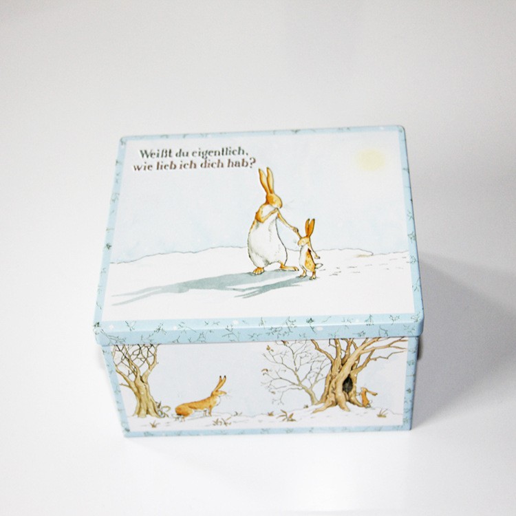 厂家直销马口铁巧克力直角罐 经典热销直角罐 动画版直角罐