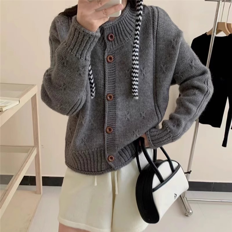 Japanese retro spring cardigan