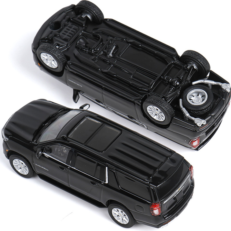 [박스] MAISIDI 1:64 CHEVROLET SAAB 오프로드 차량 합금 벨트 예비 타이어 자동차 모델 시뮬레이션 자동차 모델