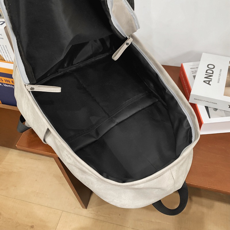 2024 nueva mochila casual simple de gran capacidad, mochila de computadora de viaje al aire libre fresca de moda, mochila escolar para estudiantes de secundaria