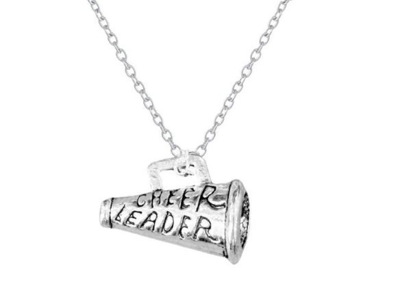 Ancient Silver CHEERLEADER speaker necklace