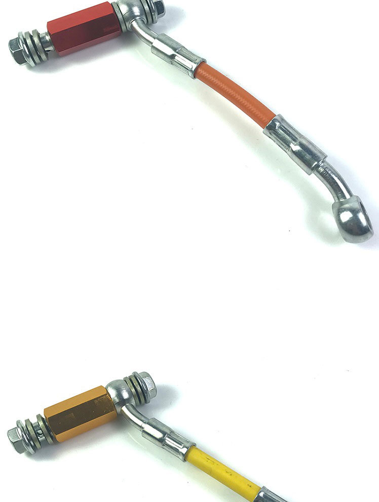Motorcycle Electric Bottle Car Suitable for Brake Upper Pump Heightening and Extension Joint Brake Oil Pipe Extension Seat