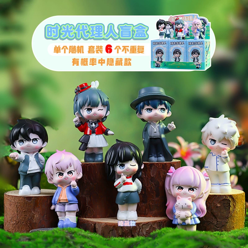 Неизвестная коробка смолыFigure (Kawai) Волшебная девочка Коллекция, случайный мини-набор, различные тематики
